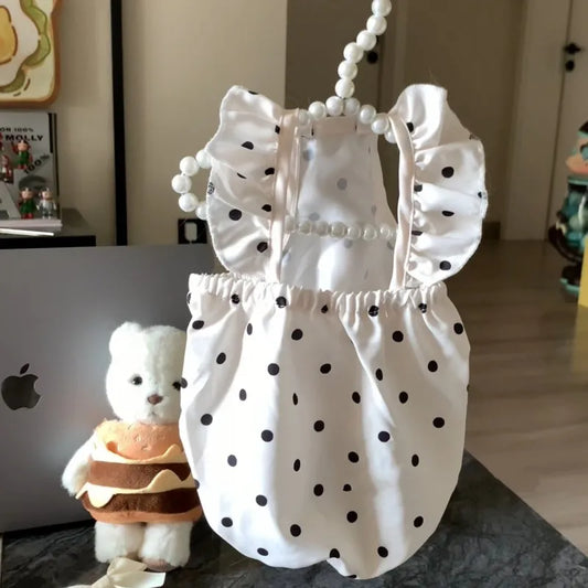 Cute Summer Dog Dress – Lightweight & Breathable Outfit for Small Dogs